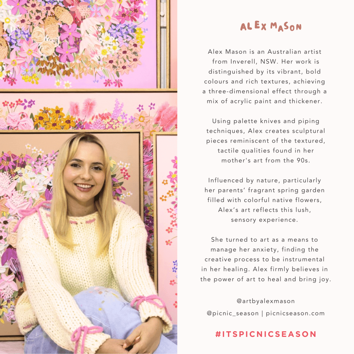 Vanilla Latte Really Cool Picnic Basket