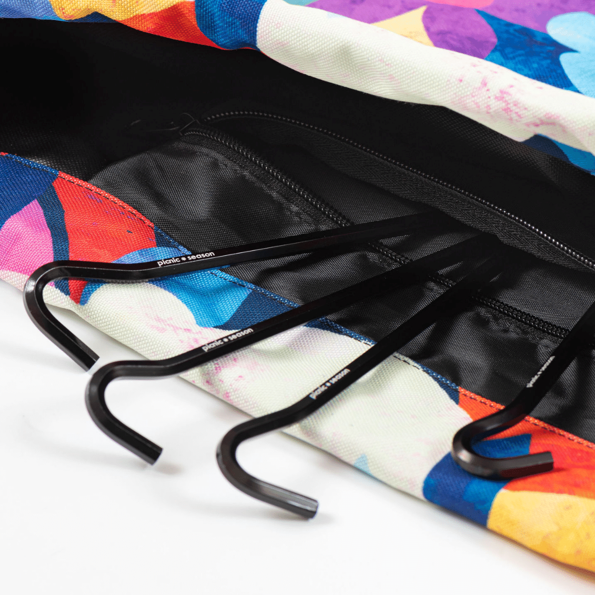 Rhinestone Cowboy Really Big Picnic Rug and Backpack Set - Umbrella Hole Version