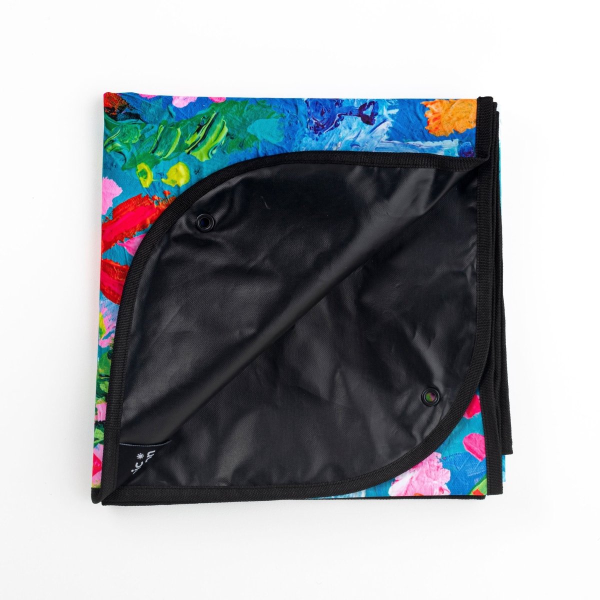 Rhinestone Cowboy Really Big Picnic Rug and Backpack Set - Umbrella Hole Version