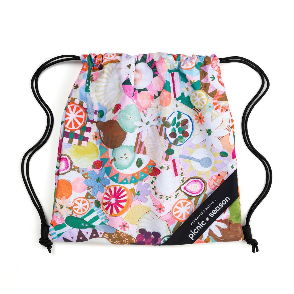 PRE ORDER - Summer Graze Really Big Picnic Rug and Backpack Set - Umbrella Hole Version