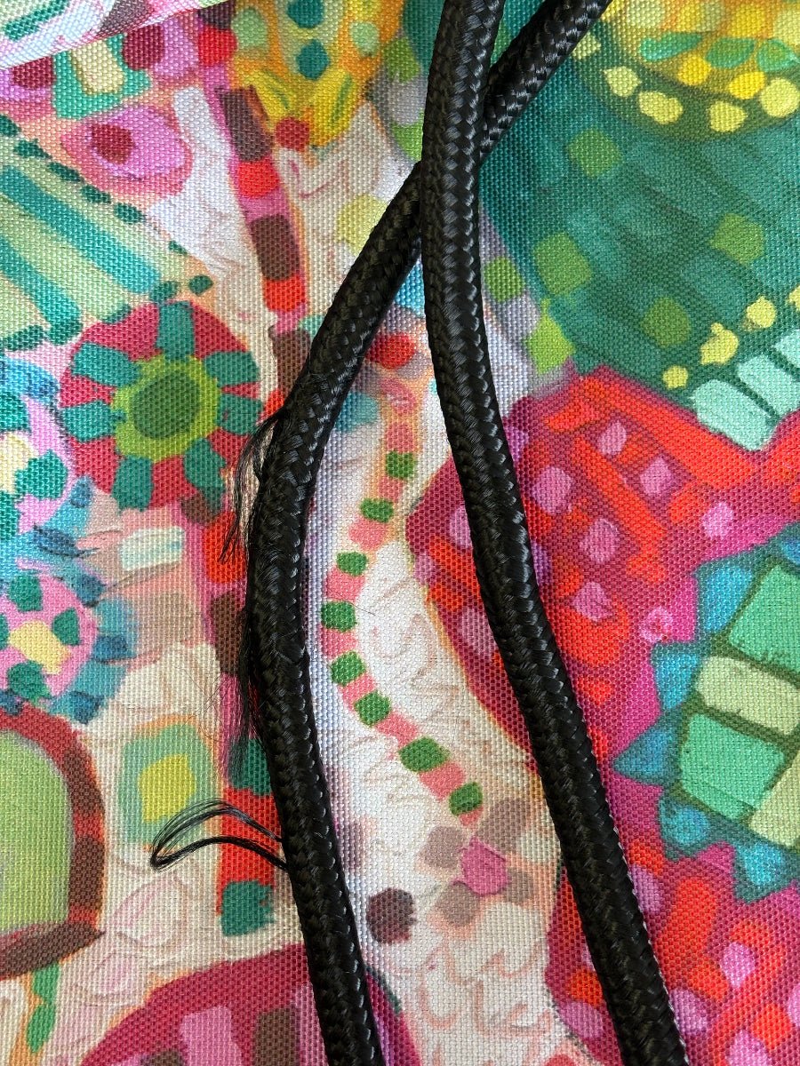 Sample Sale 23/#177 Rosy Posy Really Big Picnic Rug and Backpack Set