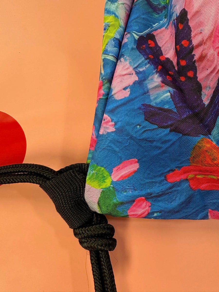 Sample Sale 29/#277 Rhinestone Cowboy Really Big Picnic Rug and Backpack Set - Umbrella Hole Version