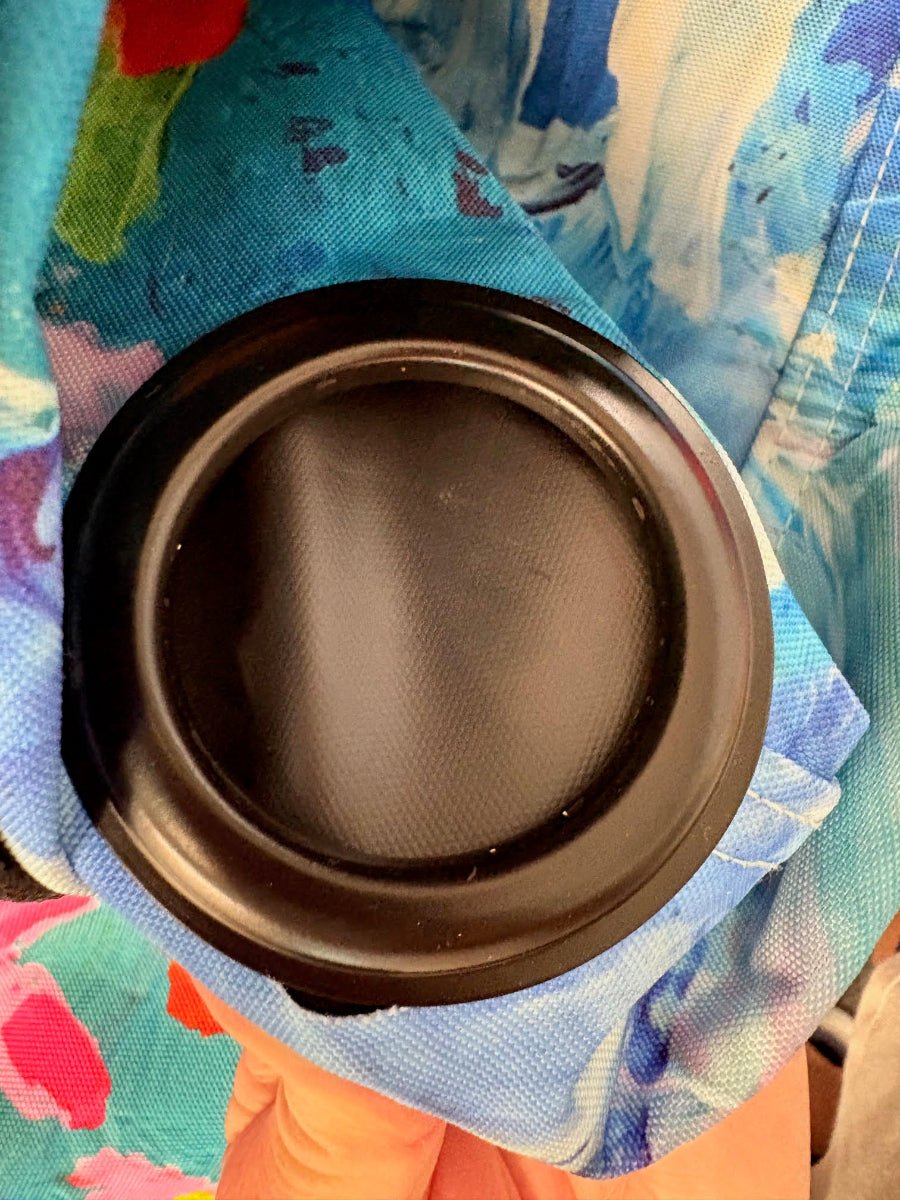 Sample Sale 29/#6 Rhinestone Cowboy Really Big Picnic Rug and Backpack Set - Umbrella Hole Version