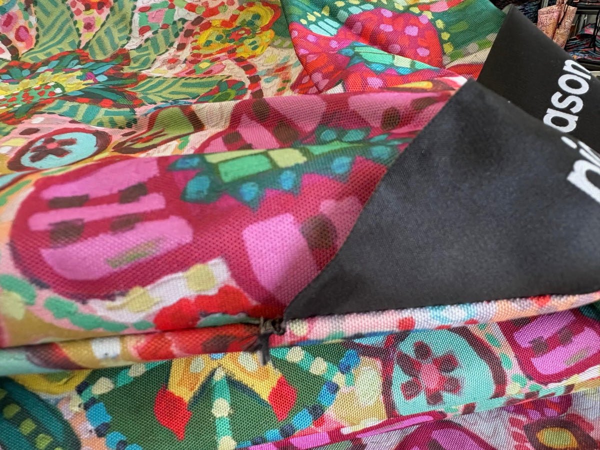 Sample Sale 23/#177 Rosy Posy Really Big Picnic Rug and Backpack Set