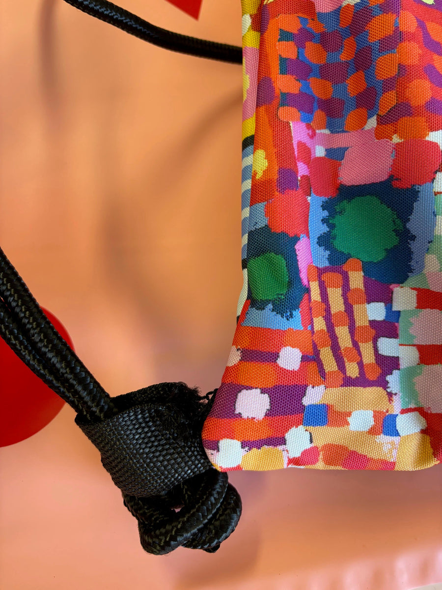 Sample Sale 24/#177 Cityscape Really Big Picnic Rug and Backpack Set