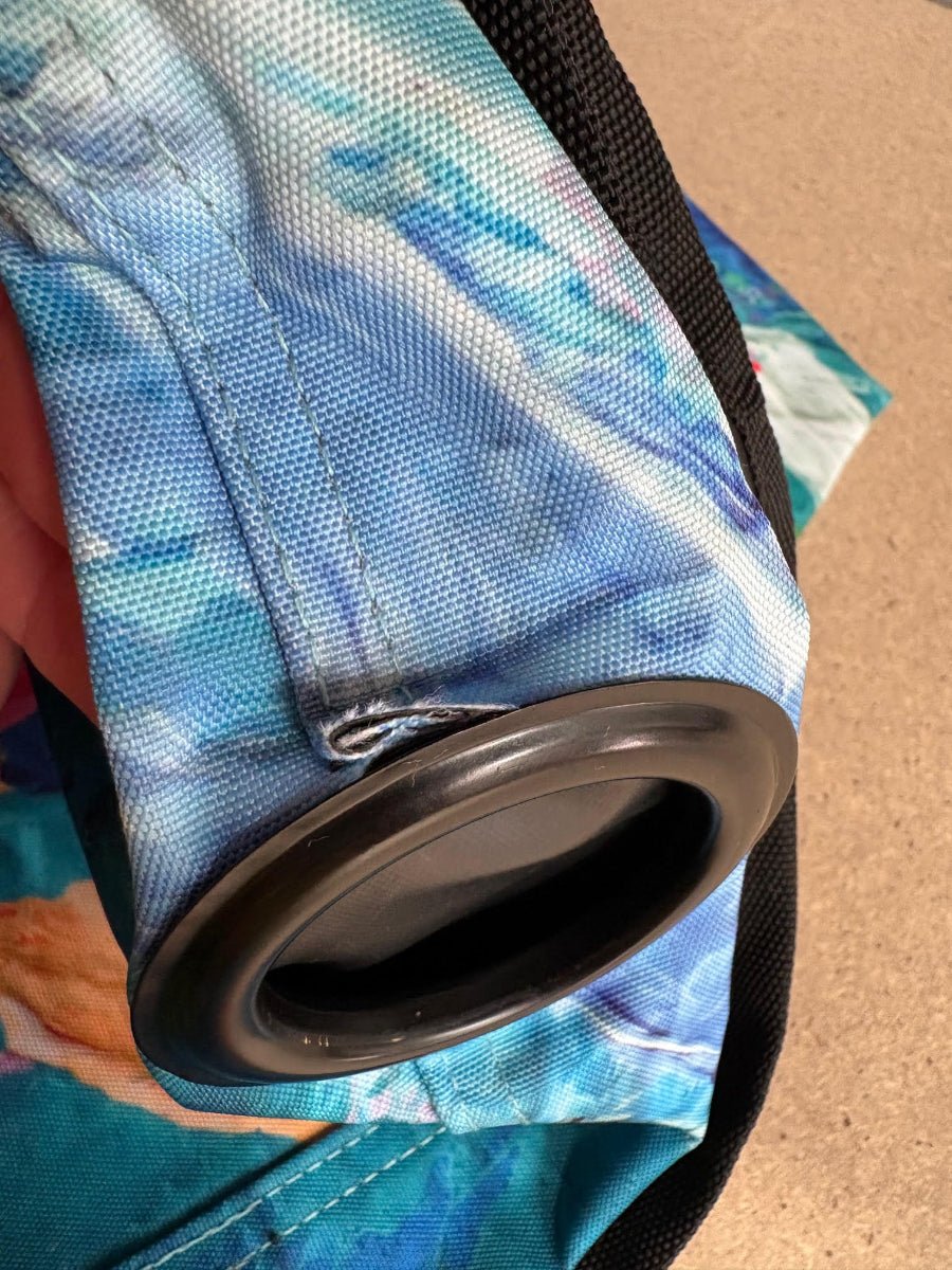 Sample Sale 29/#6 Rhinestone Cowboy Really Big Picnic Rug and Backpack Set - Umbrella Hole Version