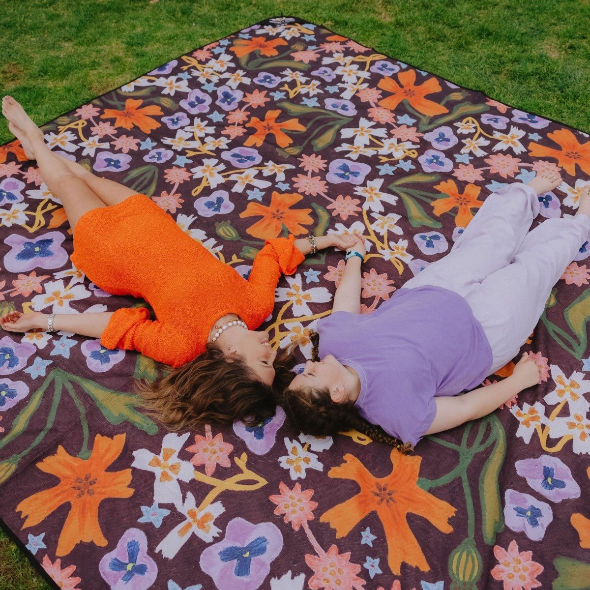 Wild Things Really Big Picnic Rug and Backpack Set - Umbrella Hole Version