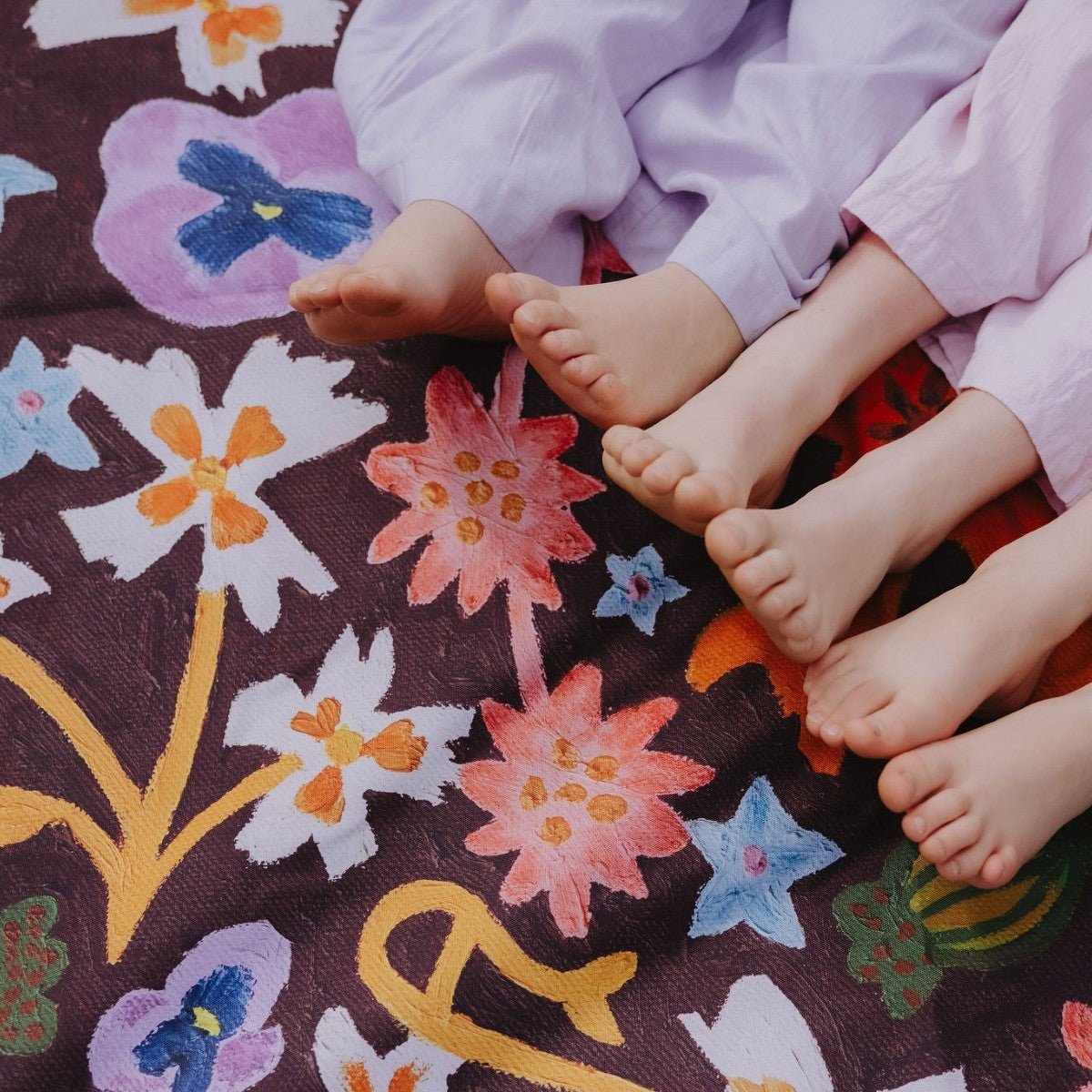 Wild Things Really Big Picnic Rug and Backpack Set - Umbrella Hole Version