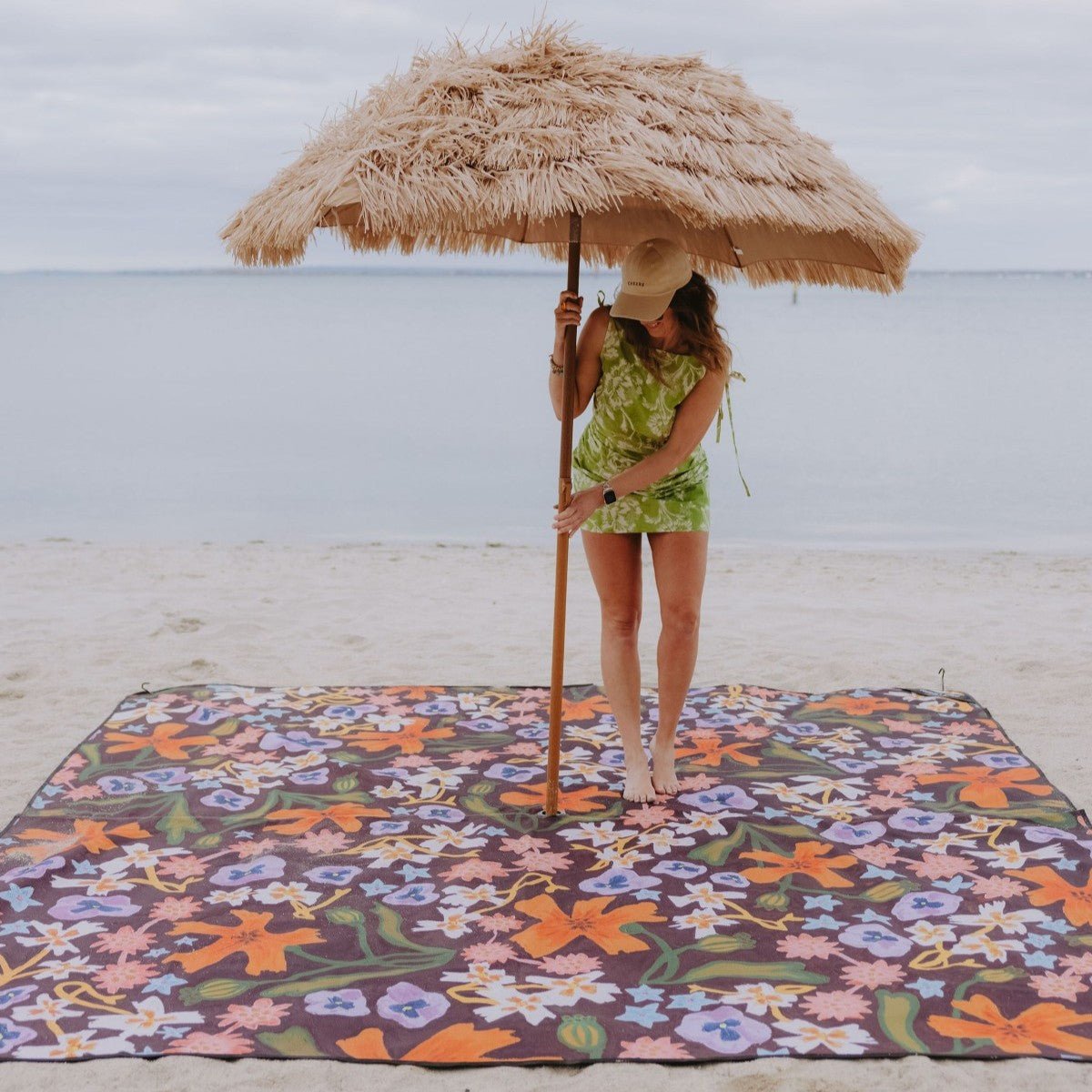 Wild Things Really Big Picnic Rug and Backpack Set - Umbrella Hole Version