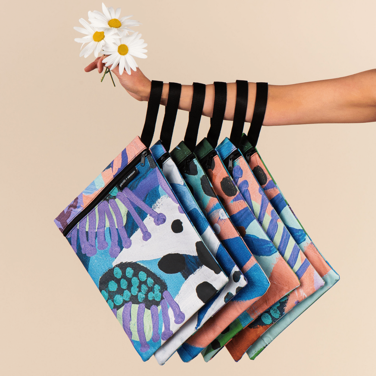 Sample Sale 2/#83 Meadow + Moondust Wet Things Bag - Picnic Season