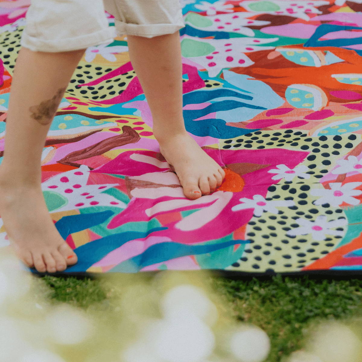 Petal Party Everyday Picnic Rug and Backpack Set - Picnic Season