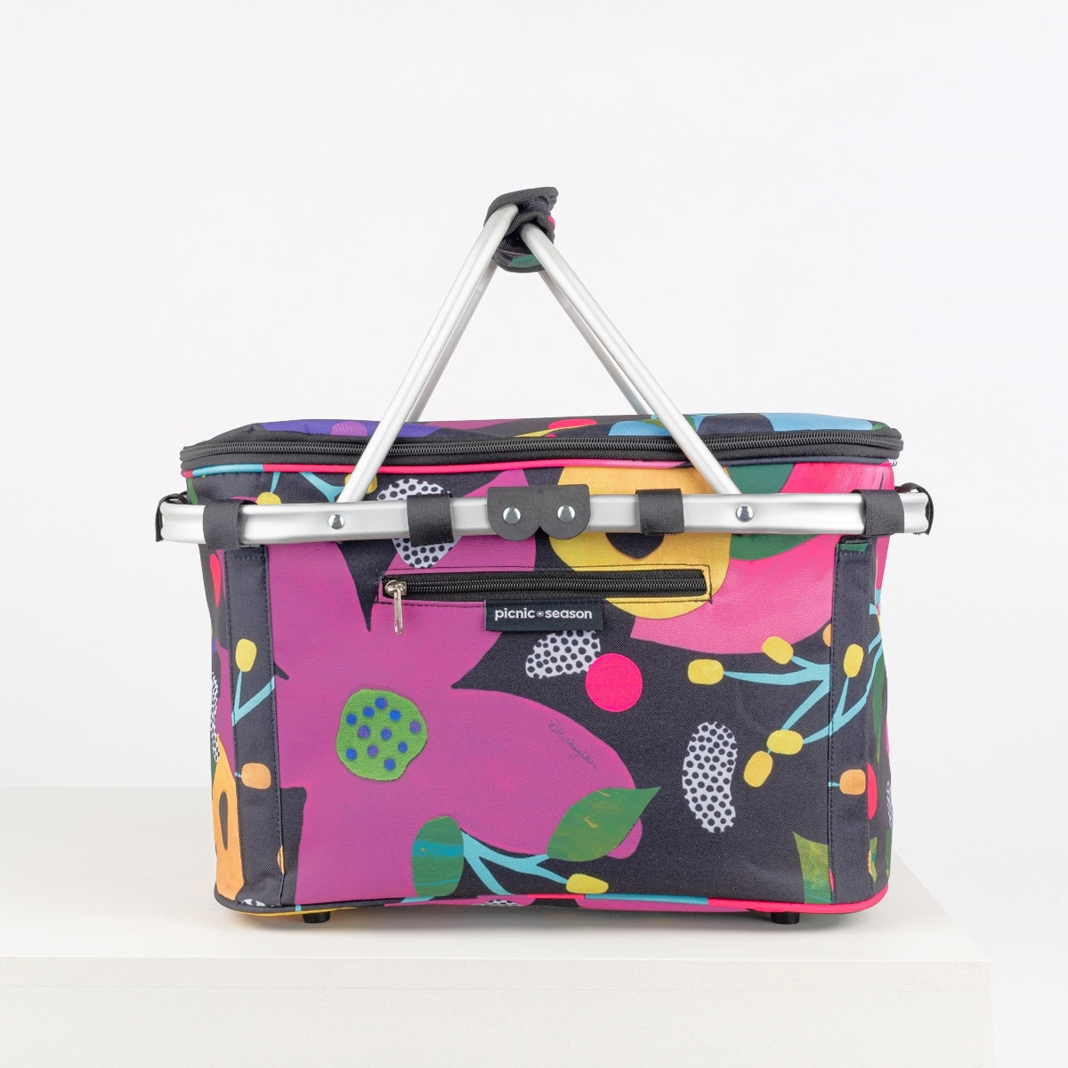 FLOWER POWER REALLY COOL PICNIC BASKET