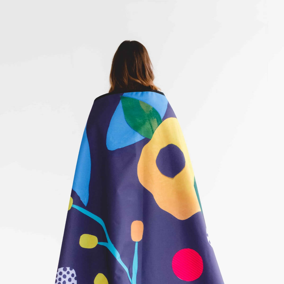Flower Power Really Big Picnic Rug and Backpack Set