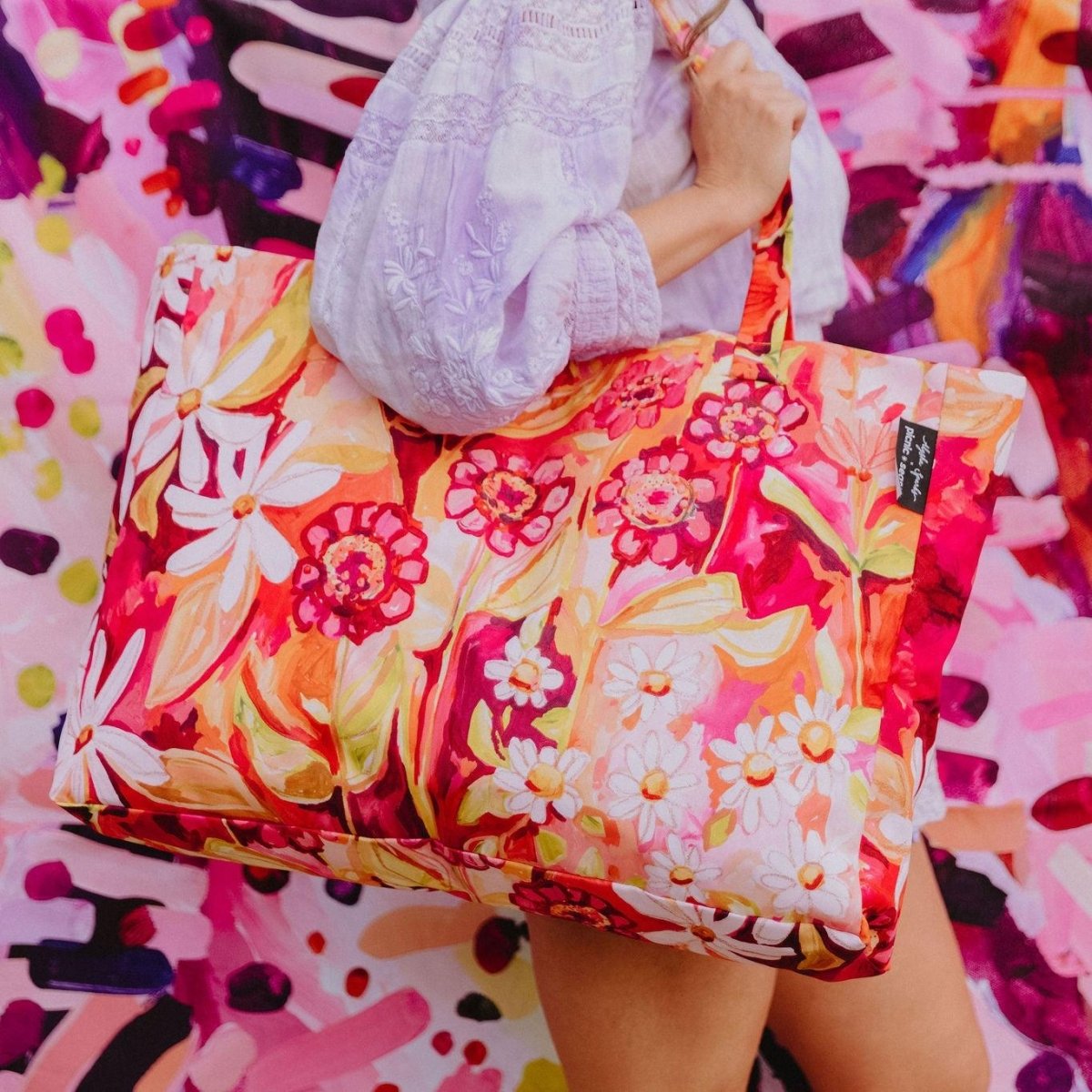 Zinnia Classic Tote Bag - Picnic Season