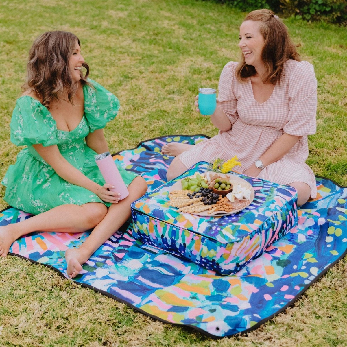 Jumble Everyday Picnic Rug and Backpack Set - Picnic Season