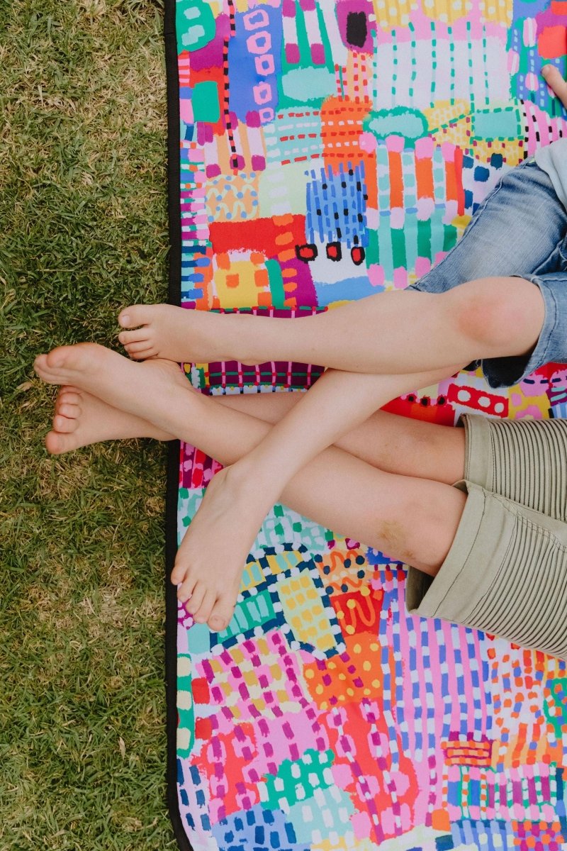 Cityscape Everyday Picnic Rug and Backpack Set - Picnic Season