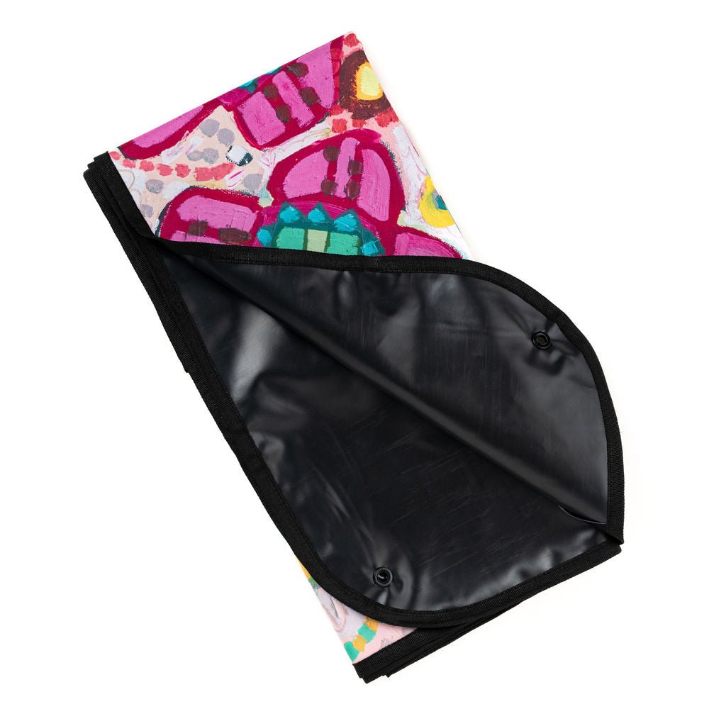 Rosy Posy Everyday Picnic Rug and Backpack Set - Picnic Season