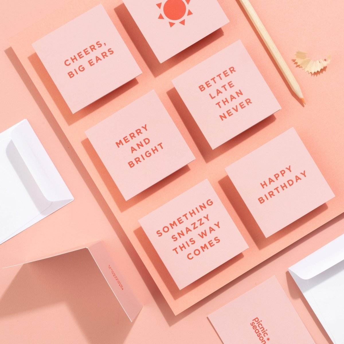 Snazzy Little Greeting Cards - Picnic Season