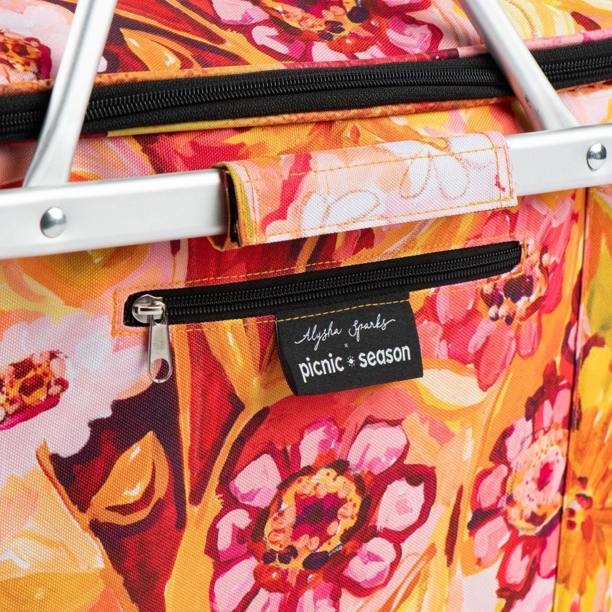 Zinnia Really Cool Picnic Basket - Picnic Season