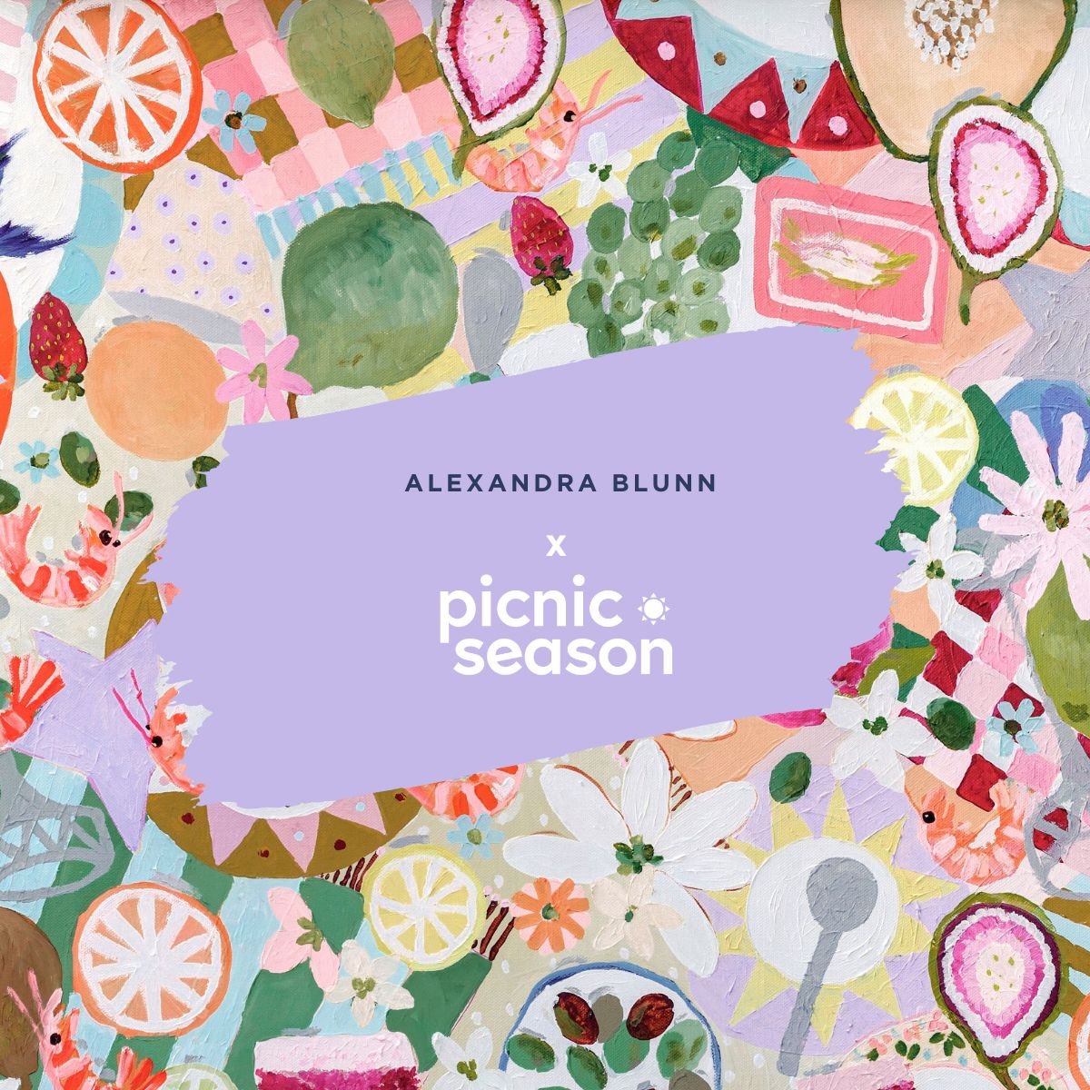 BEHIND THE BRUSH: PICNIC SEASON X ALEXANDRA BLUNN