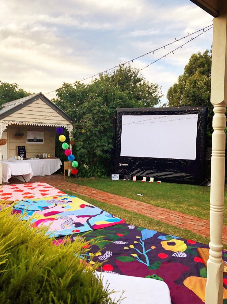 Sunset Screens Inflatable Movie Screen