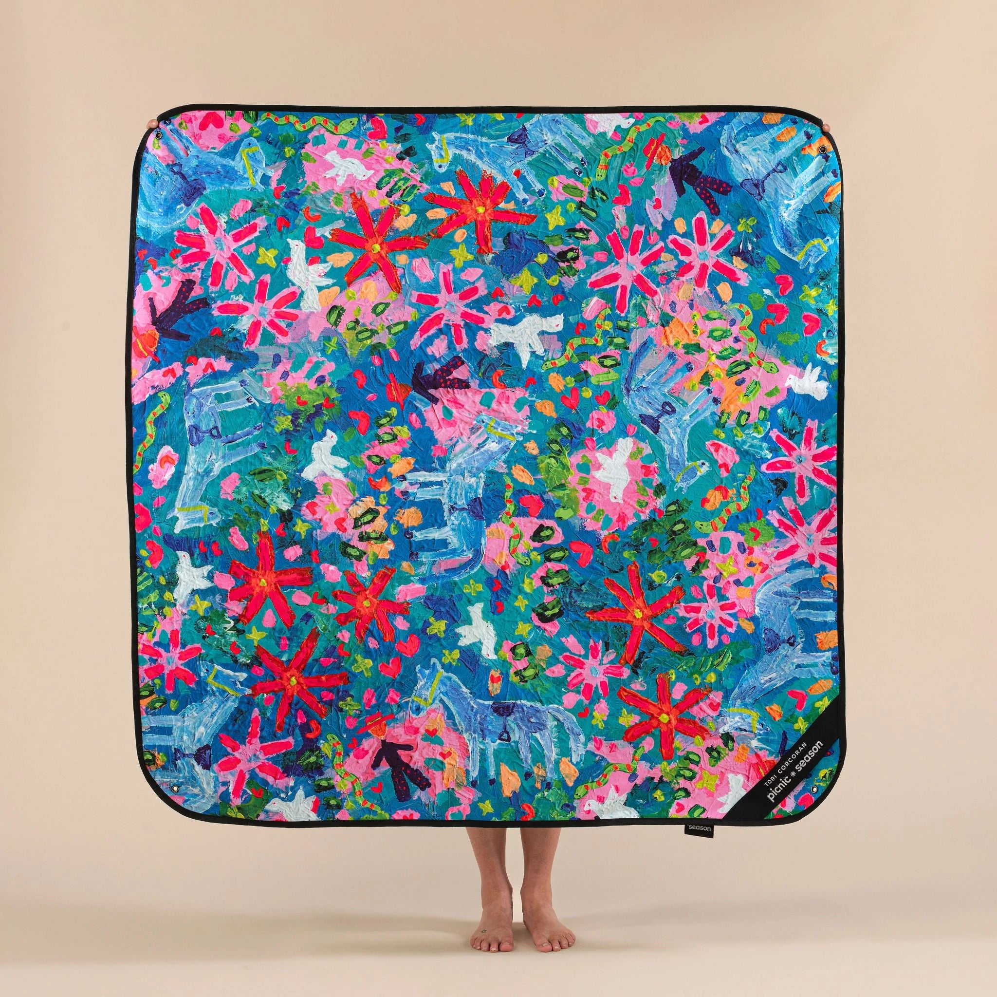 Custom Picnic Rug Waterproof Picnic Rugs | Colourful Designs | Picnic Season | Picnic Season