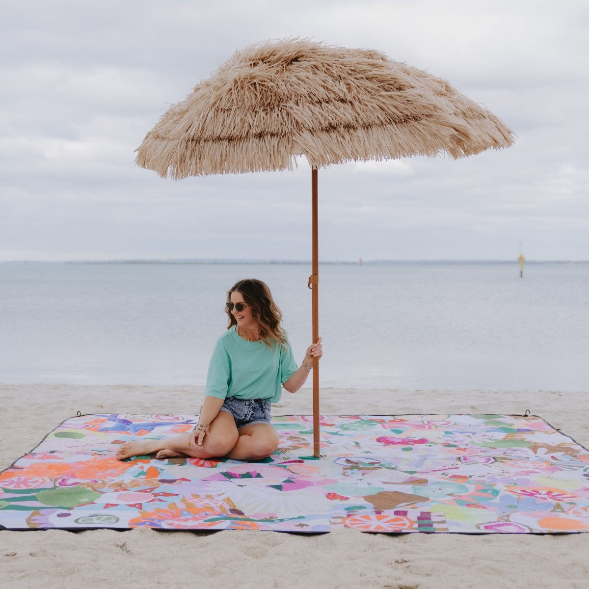 Really Big Picnic Rugs - Umbrella Hole
