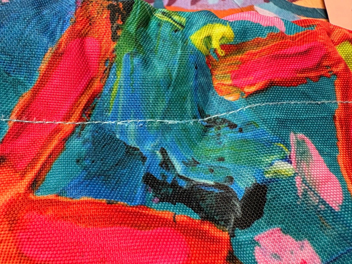 Sample Sale 29/#6 Rhinestone Cowboy Really Big Picnic Rug and Backpack Set - Umbrella Hole Version