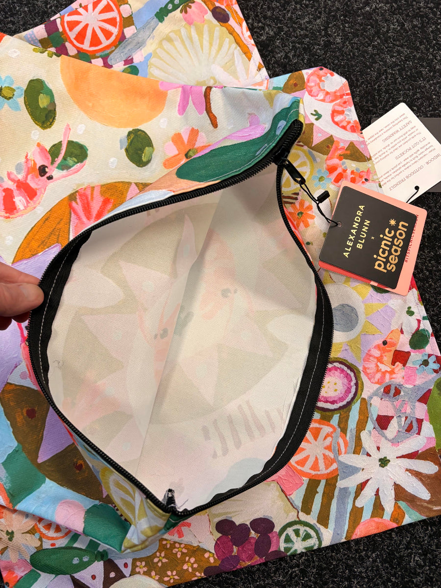 Sample Sale 30/#21 Summer Graze Multi-Purpose Zipped Storage Case