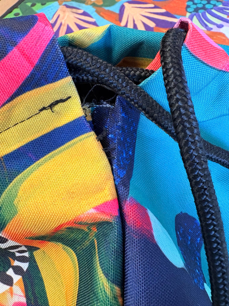 Sample Sale 29/#14 Rhinestone Cowboy Really Big Picnic Rug and Wild Mint + Rubygems Backpack Set