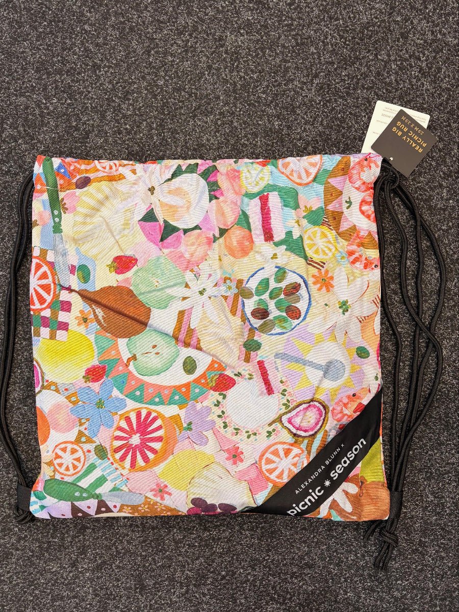 Sample Sale 30/#6 Summer Graze Really Big Picnic Rug and Backpack Set