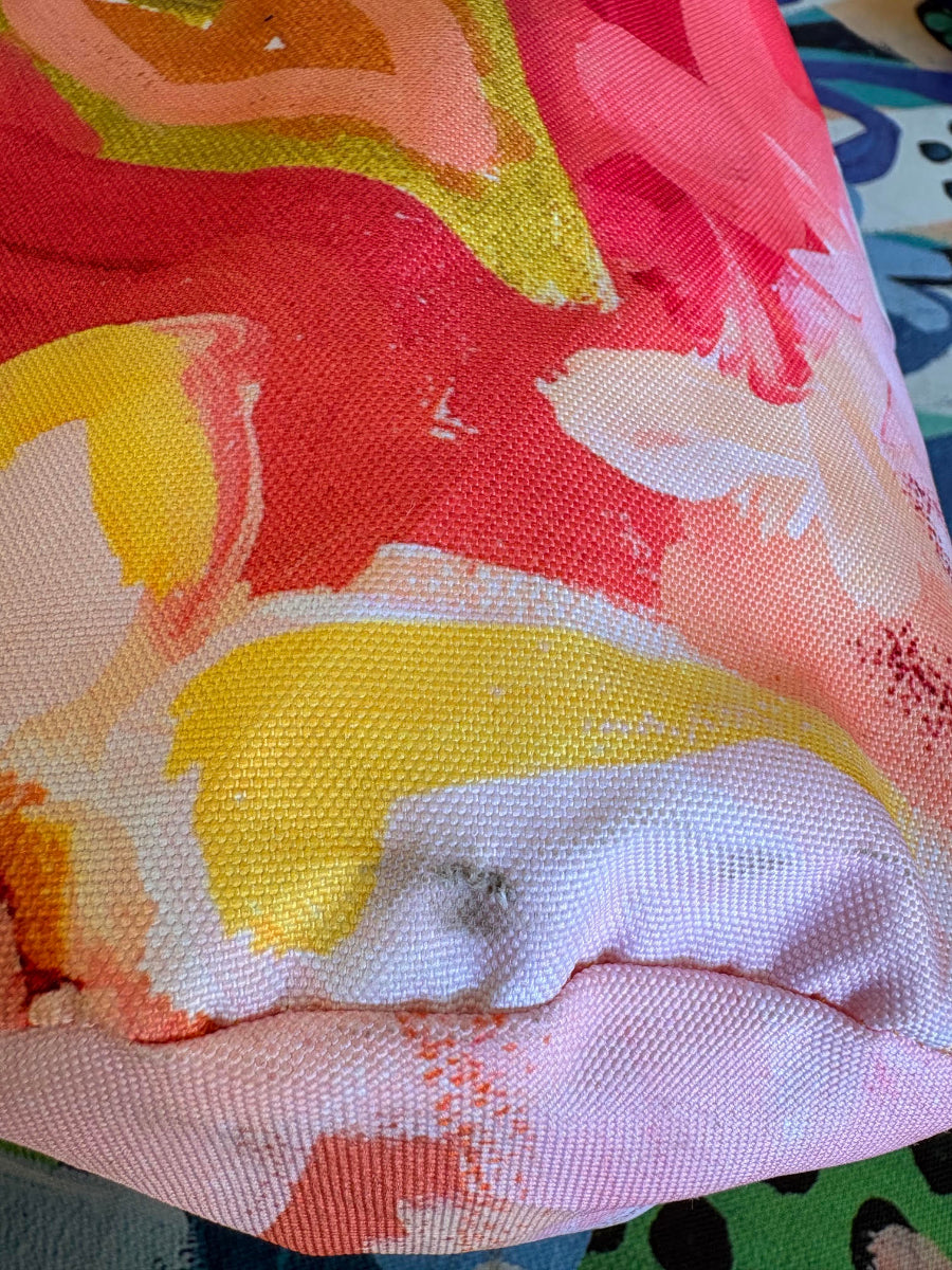 Sample Sale 22/#888 Picnic Pillow - Zinnia