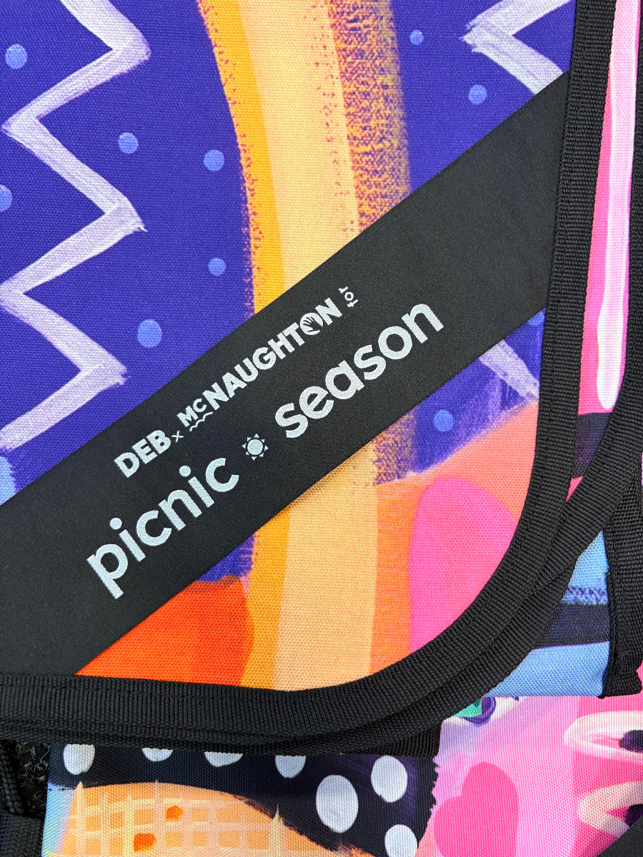 Sample Sale 4/#132 Moon Safari Everyday Picnic Rug and Backpack Set
