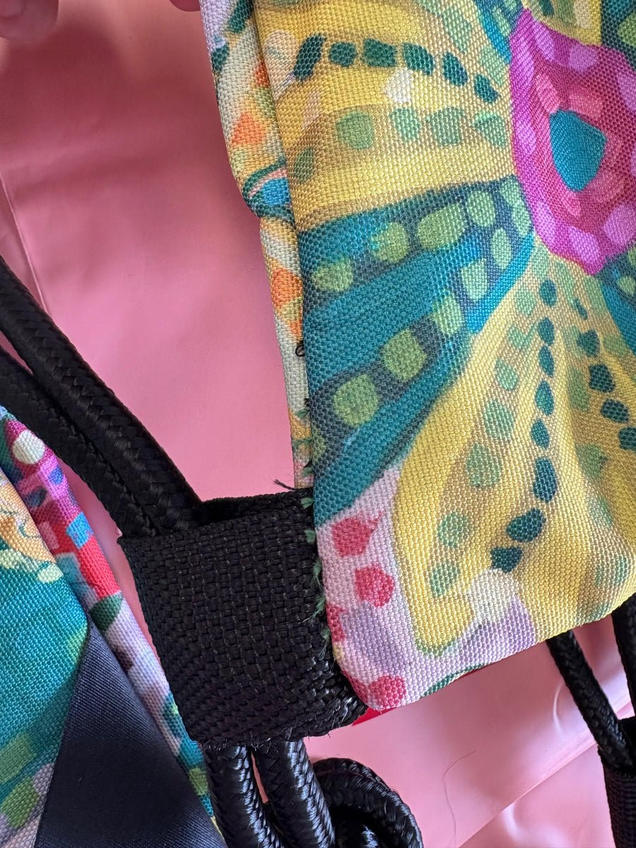 Sample Sale 23/#177 Rosy Posy Really Big Picnic Rug and Backpack Set