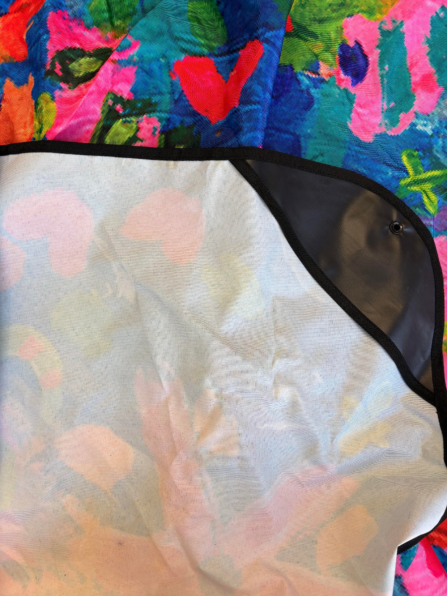 Sample Sale 29/#14 Rhinestone Cowboy Really Big Picnic Rug and Wild Mint + Rubygems Backpack Set