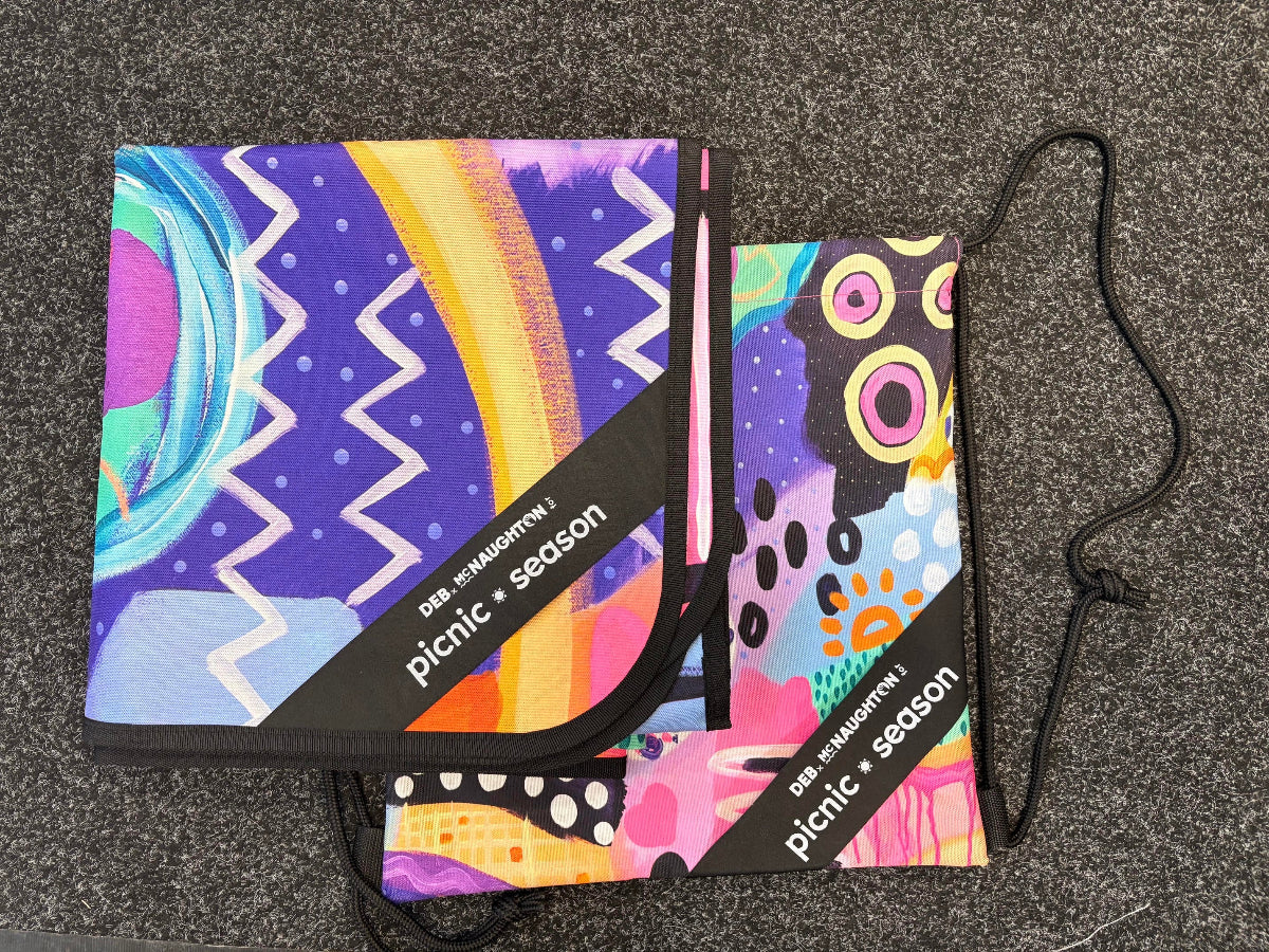 Sample Sale 4/#132 Moon Safari Everyday Picnic Rug and Backpack Set