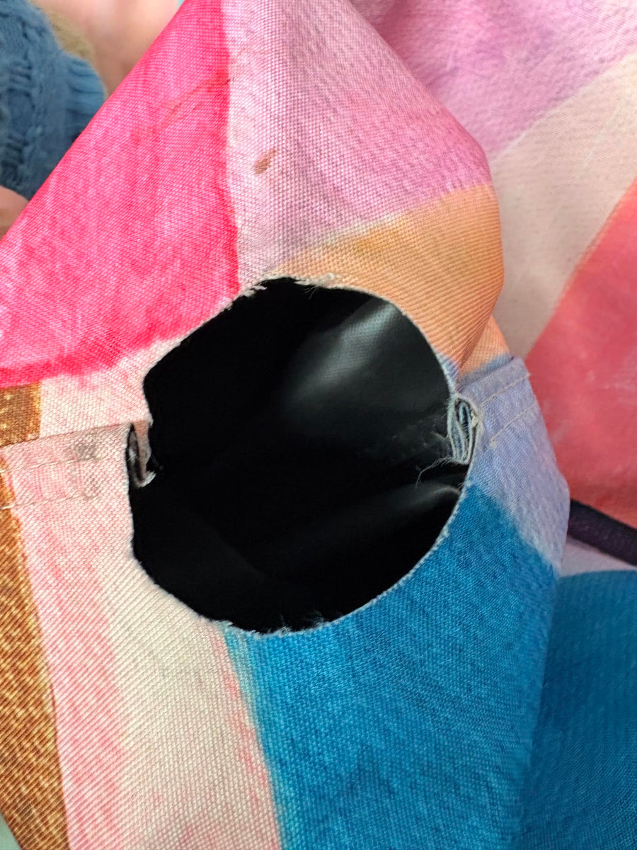Sample Sale 28/#17 Daydreamer Really Big Picnic Rug and Backpack Set - Umbrella Hole Version