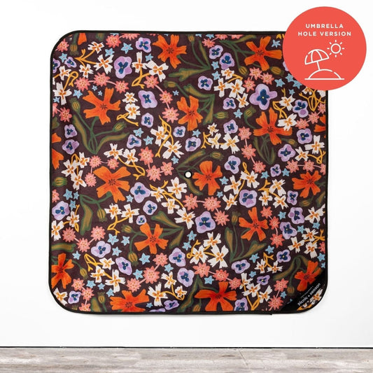 Wild Things Really Big Picnic Rug and Backpack Set - Umbrella Hole Version