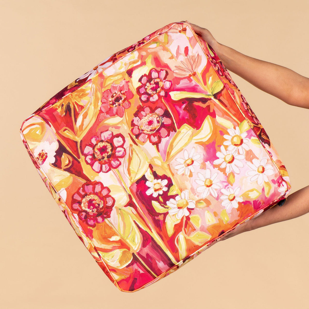 Sample Sale 22/#888 Picnic Pillow - Zinnia