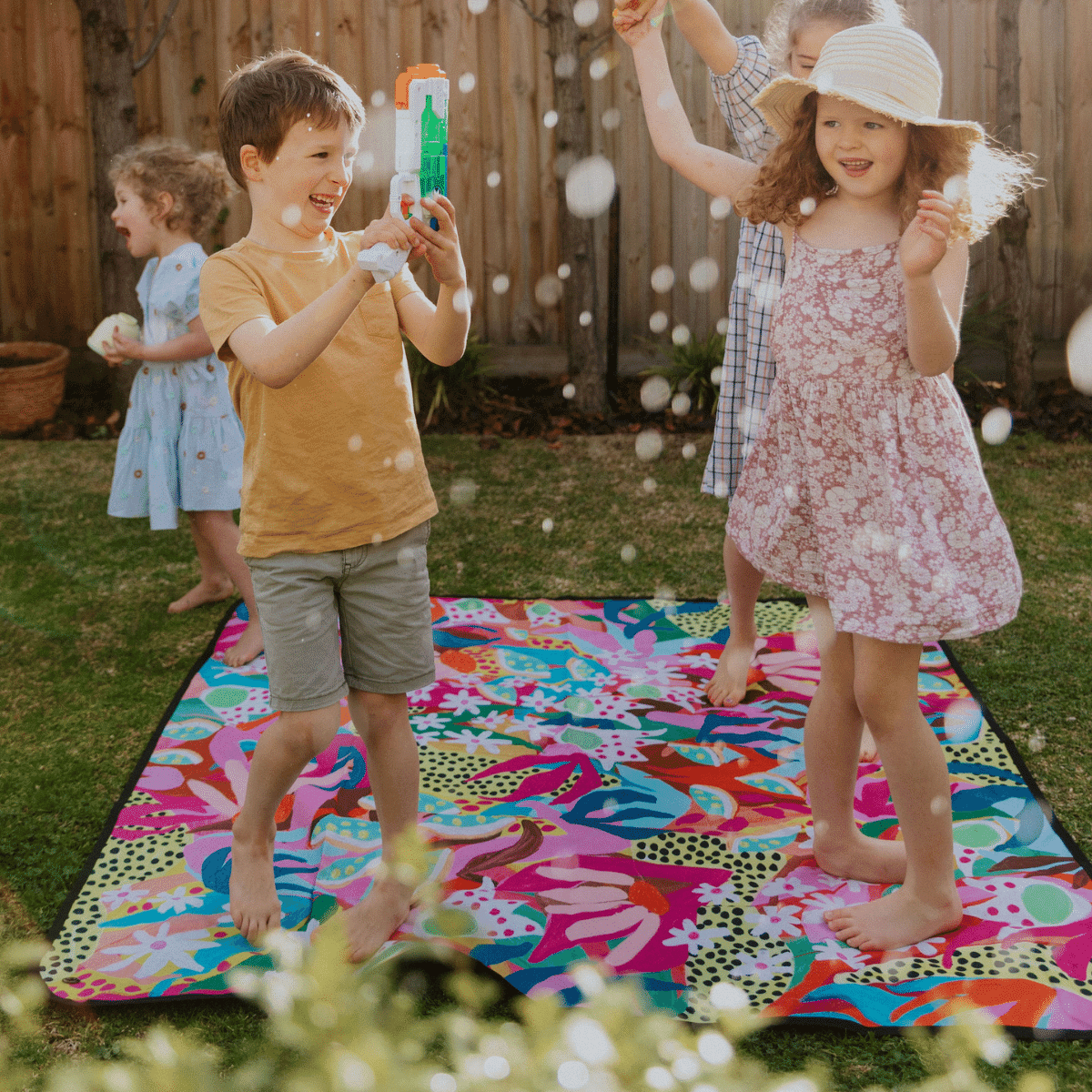 Petal Party Everyday Picnic Rug and Backpack Set - Picnic Season