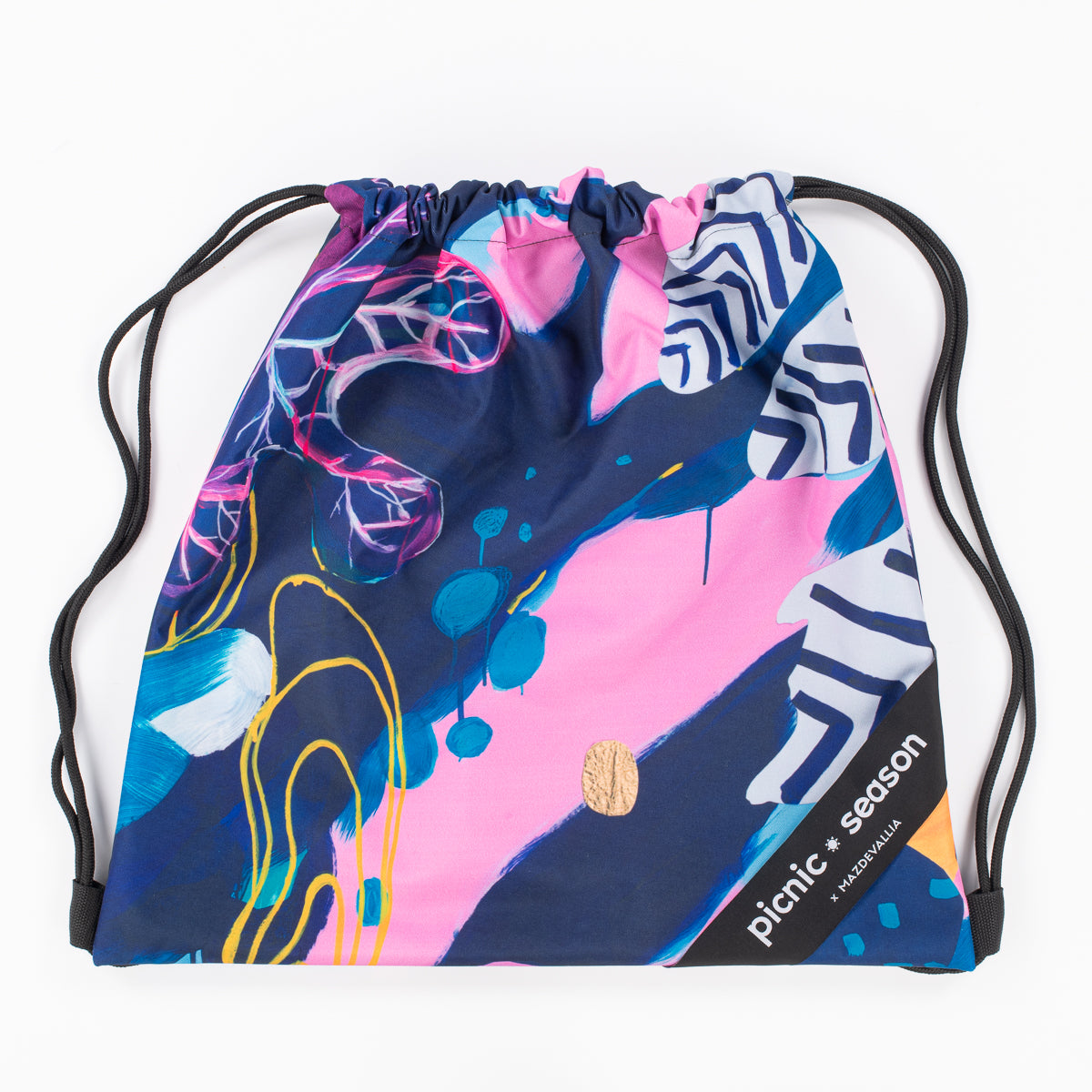 INDIGO FIG REALLY BIG PICNIC RUG & backpack set