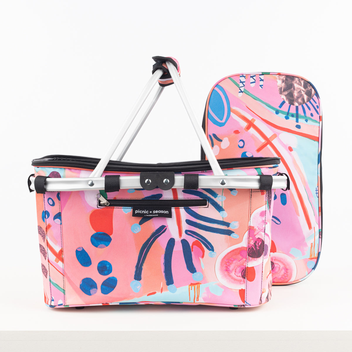 Picnic Season x Mazdevallia Summerset Peach Really Cool Picnic Basket