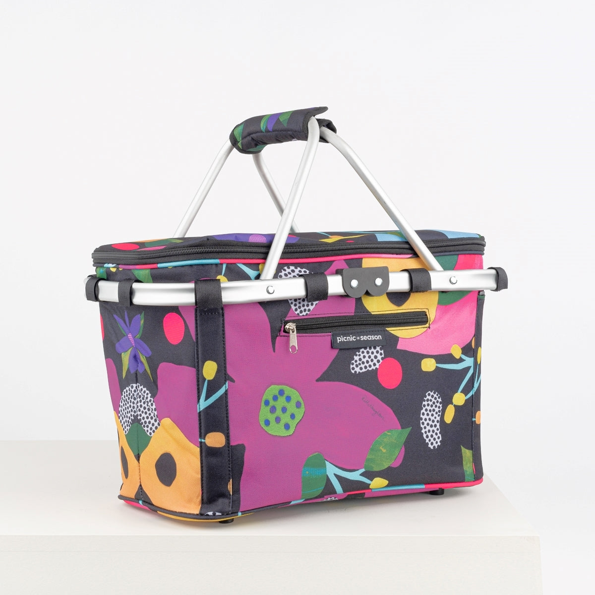 FLOWER POWER REALLY COOL PICNIC BASKET