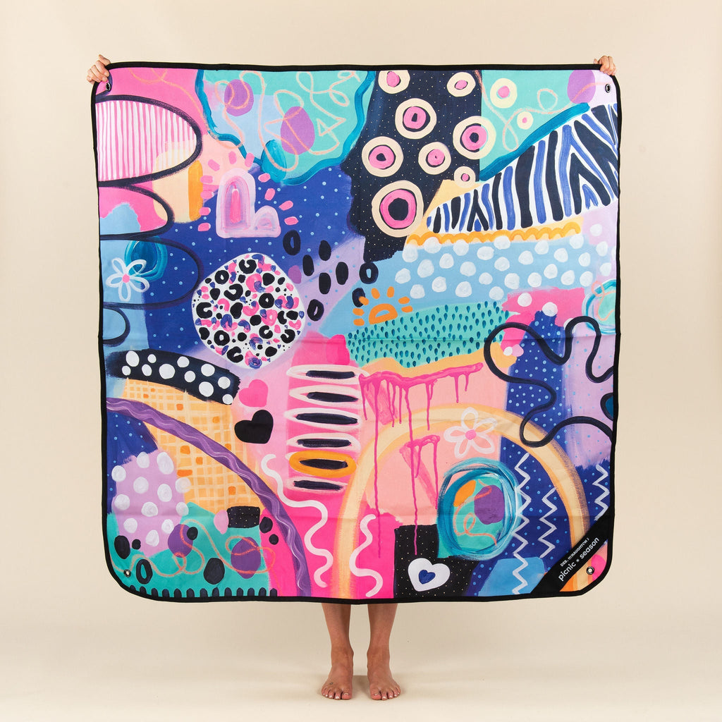 Sample Sale 4/#59 Moon Safari Everyday Picnic Rug and Backpack Set