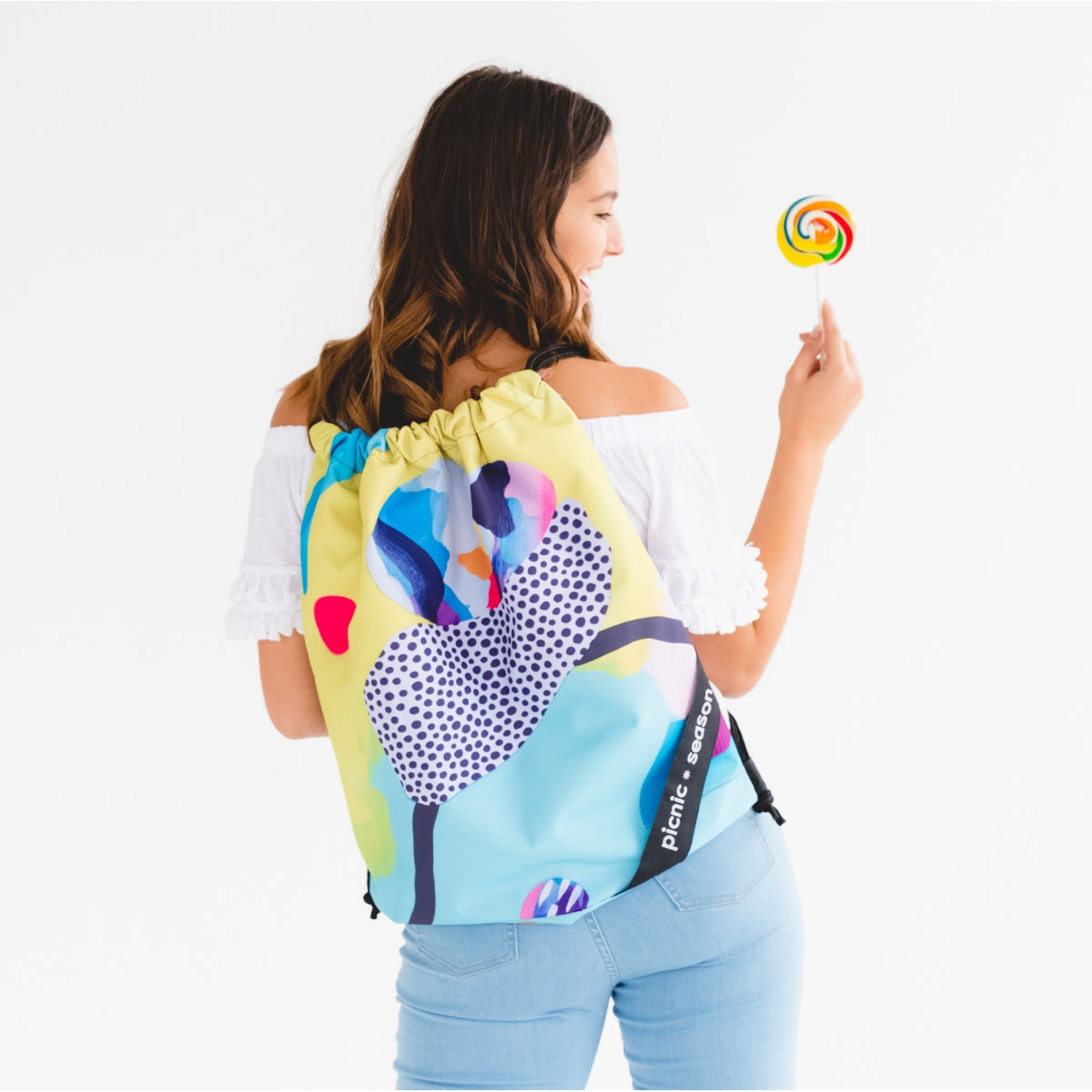 SUNSHINE & LOLLIPOPS REALLY BIG PICNIC RUG AND BACKPACK SET