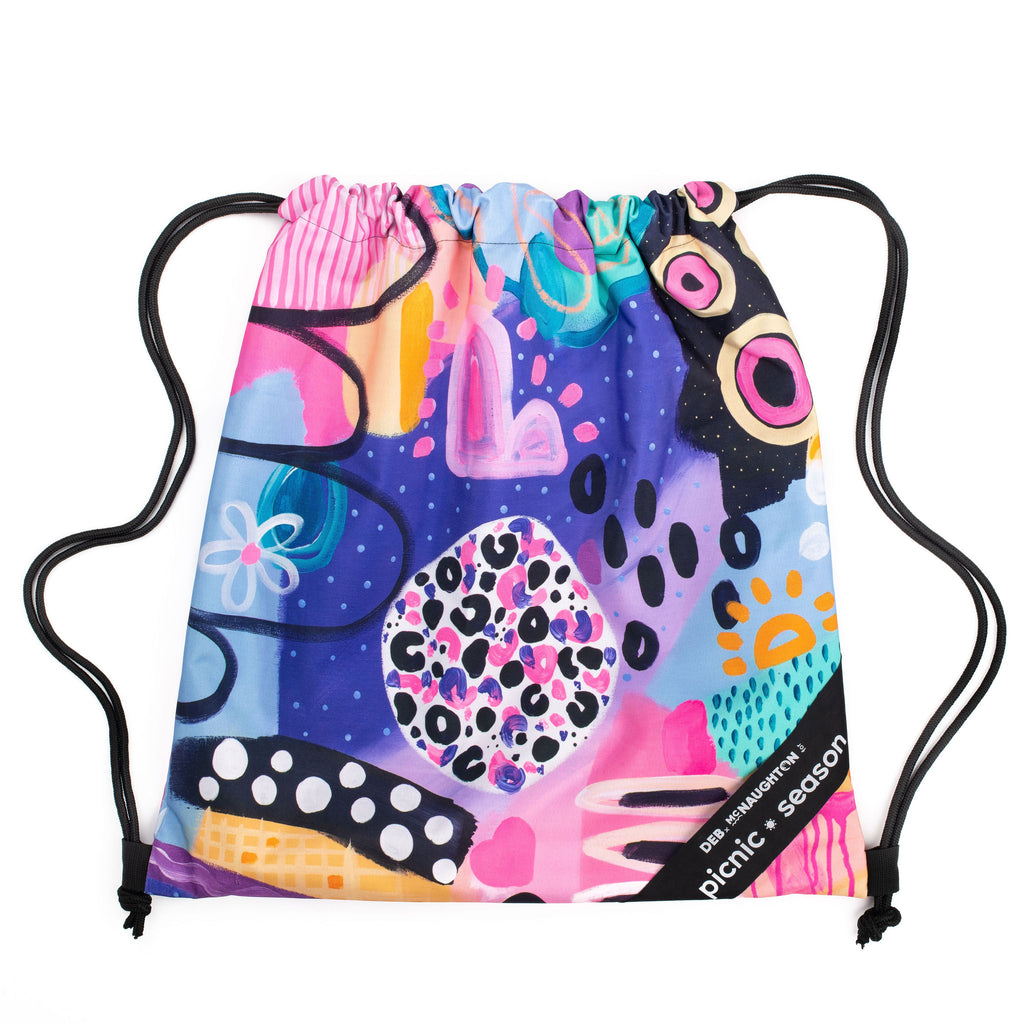 Moon Safari Really Big Picnic Rug and Backpack Set
