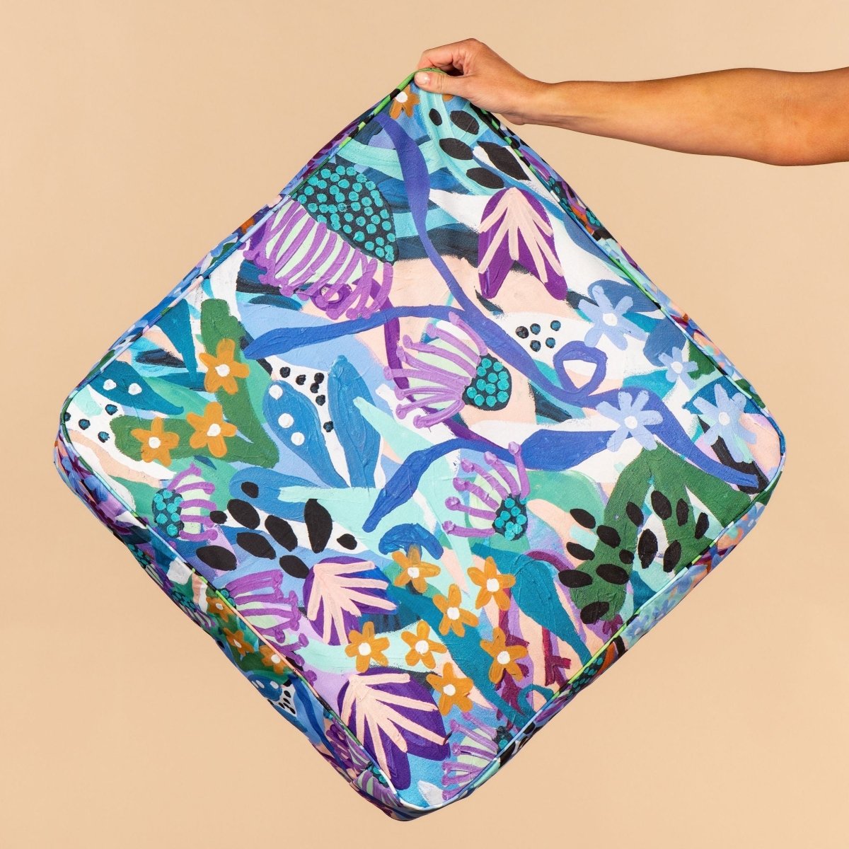 Sample Sale 2/#333 Picnic Pillow - Meadow + Moondust - Picnic Season