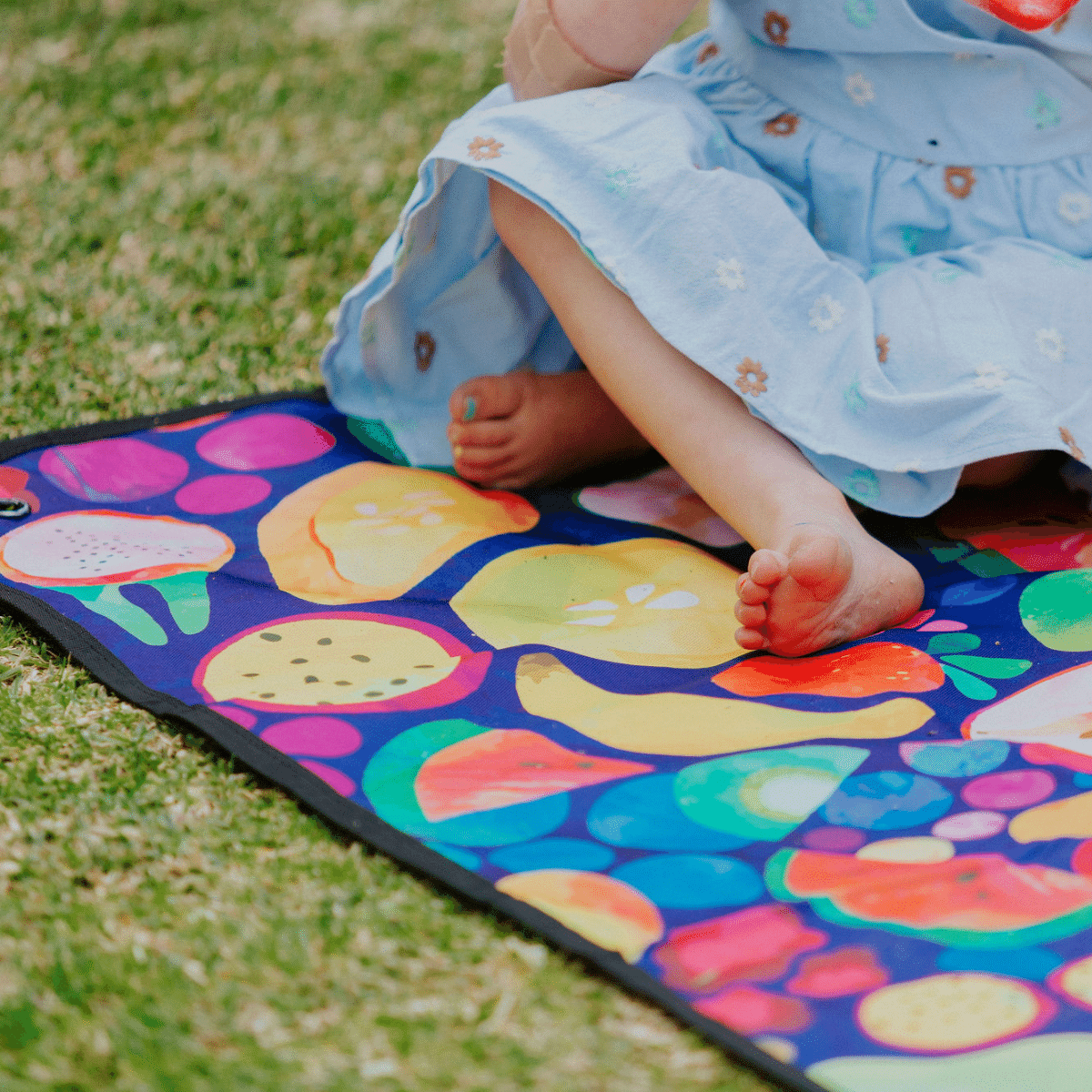 Fruit Salad Everyday Picnic Rug and Backpack Set