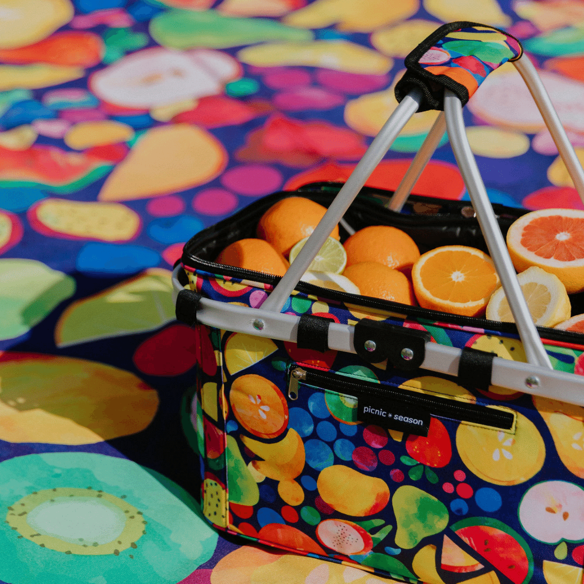 FRUIT SALAD REALLY COOL PICNIC BASKET