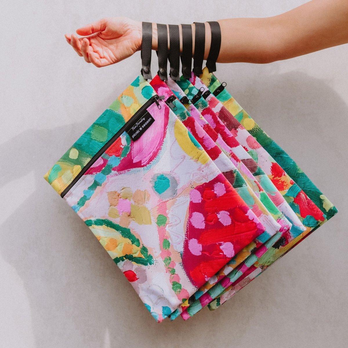Rosy Posy Wet Things Bag - Picnic Season